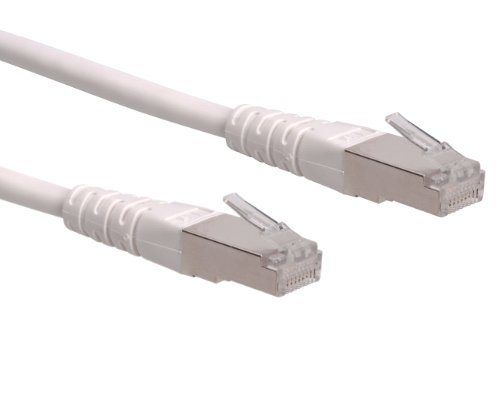 ROLINE Patchkabel Kat.6 (Class E) S/FTP (PiMF), weiß, 1,5 m von ROLINE