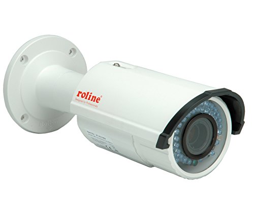 ROLINE RBOV2-1 2 MP IP Bullet Kamera, 2.8 - 12mm Varioobjektiv, IR LED bis 30m, PoE, Außenbereich von ROLINE