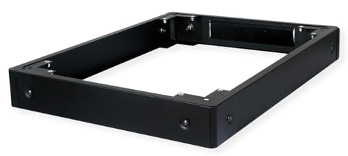 ROLINE Sockel für Netzwerkschrank, 600x800 BxT, schwarz von ROLINE