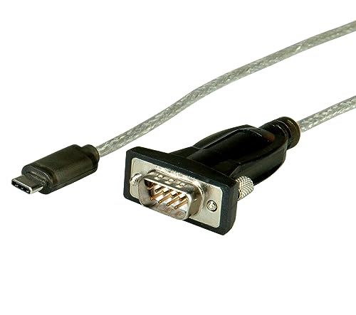 ROLINE USB - Seriell Konverter-Kabel, Typ C - RS232, schwarz, 1,8 m ROLINE USB - Seriell Konverter-Kabel, Typ C - RS232, schwarz, 1,8 m von ROLINE