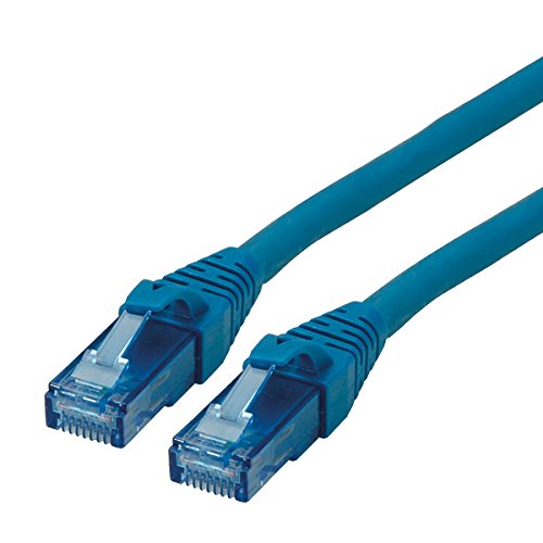 ROLINE Patchkabel Kat.6A UTP, Component Level, LSOH, blau, 2 m ROLINE Patchkabel Kat.6A UTP, Component Level, LSOH, blau, 2 m von ROLINE