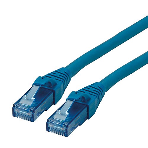 Roline 21.15.2742 RJ45 Netzwerkkabel, Patchkabel CAT 6a U/UTP 2.00m Blau 1St. von ROLINE