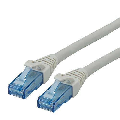 ROLINE Patchkabel Kat.6A UTP, Component Level, LSOH, grau, 1 m von ROLINE