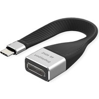 Roline Displayport Adapter - DisplayPort / USB-C 0,13m schwarz (12.03.3240) von ROLINE