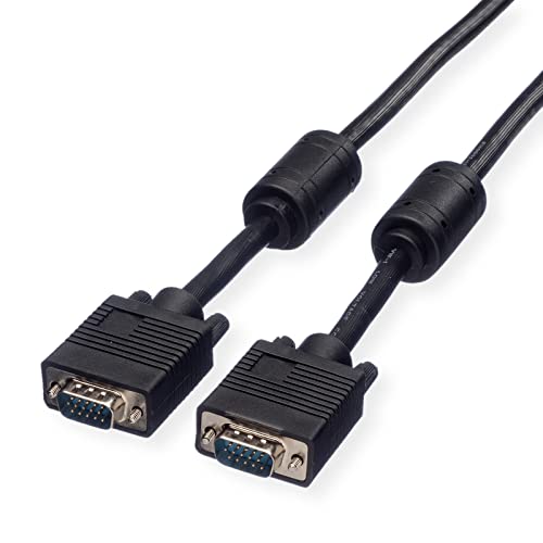 Roline Monitor-Kabel mit Ferritkern+DDC, HD15 ST-ST, 2 m Roline Monitor-Kabel mit Ferritkern+DDC, HD15 ST-ST, 2 m von ROLINE