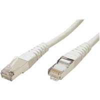Roline Patch-Kabel RJ-45 (M) zu RJ-45 (M) 30 cm SFTP CAT 6a grau (21.15.1310) von ROLINE