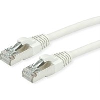 Roline Patch-Kabel RJ-45 (M) zu RJ-45 (M) 1 m SFTP CAT6a grau (21.15.0851) von ROLINE