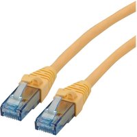 Roline Patch-Kabel RJ-45 (M) zu RJ-45 (M) 1 m UTP CAT 6a gelb (21.15.2721) von ROLINE