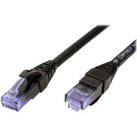 Roline Patch-Kabel RJ-45 (M) zu RJ-45 (M) 1 m UTP CAT 6a schwarz (21.15.2751) von ROLINE