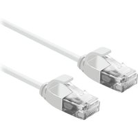 Roline Patch-Kabel RJ-45 (M) zu RJ-45 (M) 15 cm UTP CAT 6a weiß (21.15.0978) von ROLINE