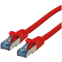 Roline Patch-Kabel RJ-45 (M) zu RJ-45 (M) 15 m SFTP CAT 6a rot (21.15.2818) von ROLINE