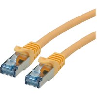 Roline Patch-Kabel RJ-45 (M) zu RJ-45 (M) 15 m SFTP PiMF CAT 6a gelb (21.15.2828) von ROLINE