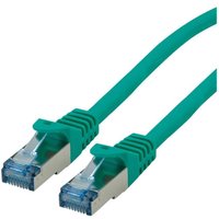 Roline Patch-Kabel RJ-45 (M) zu RJ-45 (M) 15 m SFTP PiMF CAT 6a grün (21.15.2838) von ROLINE