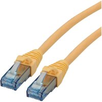 Roline Patch-Kabel RJ-45 (M) zu RJ-45 (M) 15 m UTP CAT 6a gelb (21.15.2728) von ROLINE