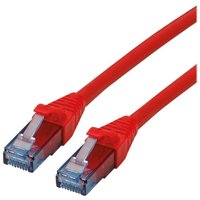 Roline Patch-Kabel RJ-45 (M) zu RJ-45 (M) 15 m UTP CAT 6a rot (21.15.2718) von ROLINE