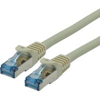 Roline Patch-Kabel RJ-45 (M) zu RJ-45 (M) 2 m SFTP CAT 6a grau (21.15.2802) von ROLINE