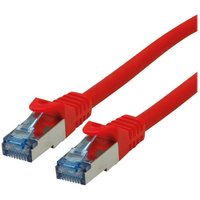 Roline Patch-Kabel RJ-45 (M) zu RJ-45 (M) 2 m SFTP CAT 6a rot (21.15.2812) von ROLINE