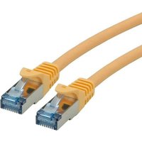Roline Patch-Kabel RJ-45 (M) zu RJ-45 (M) 5 m SFTP CAT 6a gelb (21.15.2825) von ROLINE