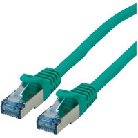 Roline Patch-Kabel RJ-45 (M) zu RJ-45 (M) 5 m SFTP CAT 6a grün (21.15.2835) von ROLINE