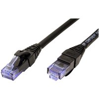 Roline Patch-Kabel RJ-45 (M) zu RJ-45 (M) 7.5 m UTP CAT 6a schwarz (21.15.2756) von ROLINE