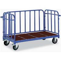 ROLLCART 02-1256 Schwerlastwagen Stahl pulverbeschichtet Traglast (max.): 1200kg von ROLLCART