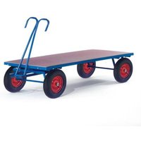 ROLLCART 15-06201 Handpritschenwagen Stahl pulverbeschichtet Traglast (max.): 1500kg Bereifung=Vollg von ROLLCART