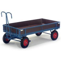 ROLLCART 15-15101 Handpritschenwagen Stahl pulverbeschichtet Traglast (max.): 700kg Bereifung=Vollgu von ROLLCART