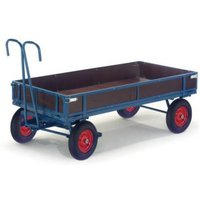 ROLLCART 15-16201 Handpritschenwagen Stahl pulverbeschichtet Traglast (max.): 1500kg Bereifung=Vollg von ROLLCART