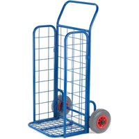 Rollcart Gitterklappkarre mit Seitenwänden 150kg Tragkraft Luftbereifung Rollcart Gitterklappkarre mit Seitenwänden 150kg Tragkraft Luftbereifung von ROLLCART