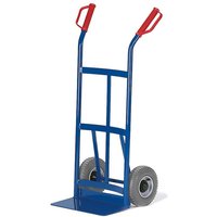 Rollcart Sackkarre -952- mit Rückwand aus Flachstahl 1050mm hoch Schaufelbreite 400mm Luftbereifung Rollcart Sackkarre -952- mit Rückwand aus Flachstahl 1050mm hoch Schaufelbreite 400mm Luftbereifung von ROLLCART