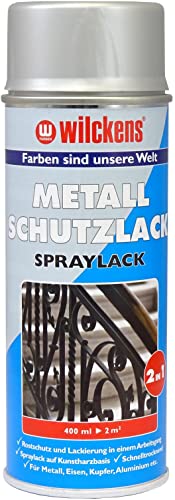 Wilckens Metall Schutzlack Spray 2 in 1, silber, 400 ml 15990600140 von Wilckens