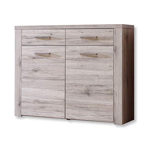 ROLLER Schuhschrank - Sandeiche - 116 cm breit von ROLLER