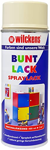 Wilckens Spraylack Buntlack Hochglanz, 400 ml, RAL 1015 Hellelfenbein von Wilckens