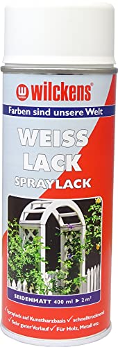 Wilckens Weisslack Spray seidenmatt, 400 ml von Wilckens