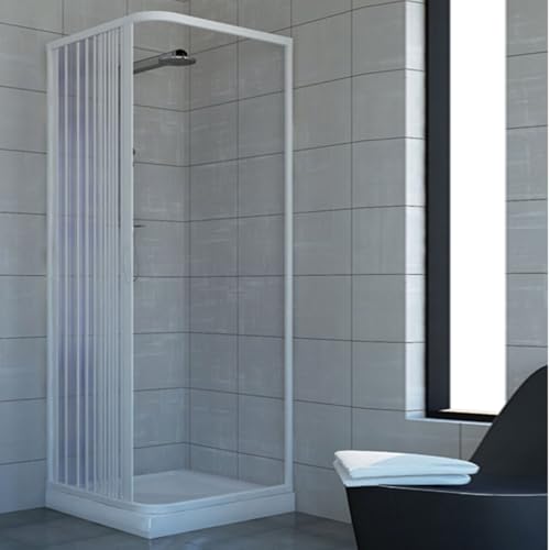 ROLLPLAST PINTO PVC Duschkabine 80x100 mit seitlicher Öffnung Mod. Acquario von ROLLPLAST PINTO