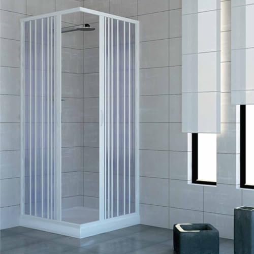 ROLLPLAST PINTO Duschhaube Kunststoff PVC 700 x 800 mm Mod. Acquario mit zentraler Öffnung von ROLLPLAST PINTO
