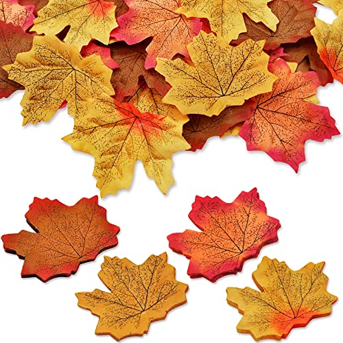 ROLLWAY 200 Pcs Künstliche Ahornblätter Herbstlaub Blätter Künstliche Ahornblatt Farbige Herbstblätter 4 Farben Deko Herbst Kunstblätter gemischte Ahorn Laub für Halloween Erntedankfest Hochzeit ROLLWAY 200 Pcs Künstliche Ahornblätter Herbstlaub Blätter Künstliche Ahornblatt Farbige Herbstblätter 4 Farben Deko Herbst Kunstblätter gemischte Ahorn Laub für Halloween Erntedankfest Hochzeit von ROLLWAY