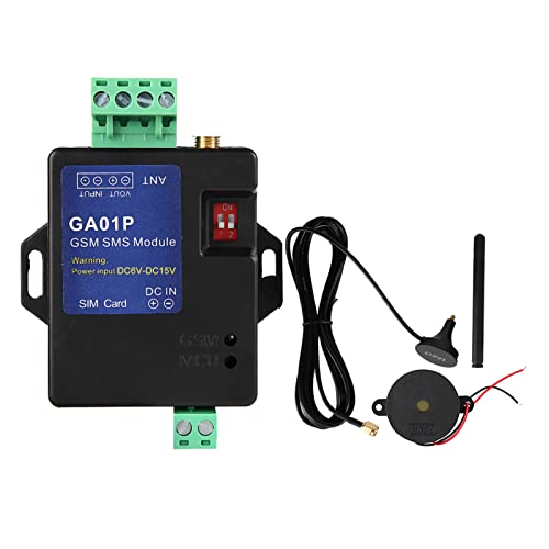 GSM-Stromausfallalarm, GA01P GSM Mini Smart Remote-Stromausfallalarm SMS-Anrufalarmsicherheit, Geeignet für Stromausfallalarm von ROMACK
