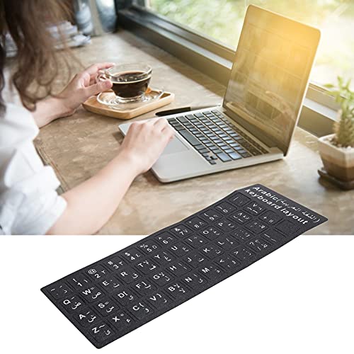 Tastaturaufkleber, Tastaturaufkleber Wasserdicht Staubdicht Hochwertige Qualität für Notebook von ROMACK