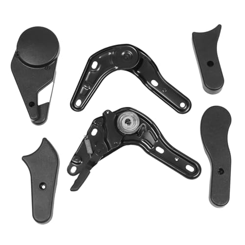 ROMANSENTIAL 6 STK Regler Gaming-Stuhl Günstig Gaming-stühle Mechanismus Tuner Stuhl Im Gaming-Racing-Stil Gamer-Stuhl Aufsichtsbehörden Spiel Stuhlregler Multi Bürostühle Eisen Black von ROMANSENTIAL