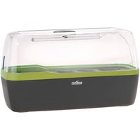 Romberg - boqube l Plus led Gewächshaus & Pflanzkasten-System 41x17x23cm anthrazit/sommergrün von ROMBERG