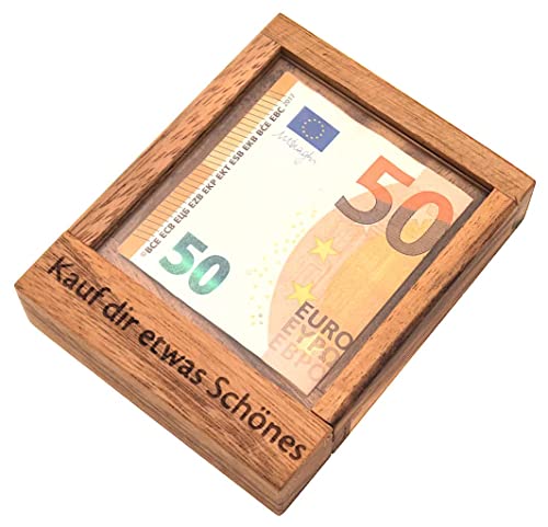 Pfiffiger Geldschein-Tresor - Originelle Verpackung für Geld oder Gutscheine, Modell:2 von ROMBOL