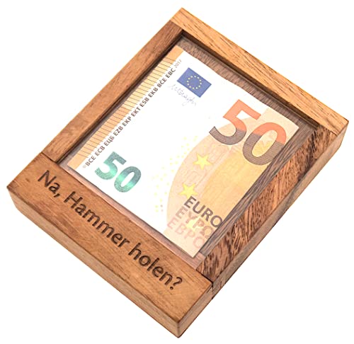 Pfiffiger Geldschein-Tresor - Originelle Verpackung für Geld oder Gutscheine, Modell:3 von ROMBOL