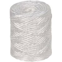 Polypropylen-raffia-garn 1 ende 600 m/kg ø 1,7 mm 200 g WEIß - 443000002444 von ROMBULL