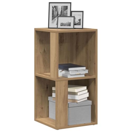 Klassischer Eckschrank aus Holzwerkstoff mit reichlich Stauraum für Bücher und Multimedia-Geräte von ROMHZKS