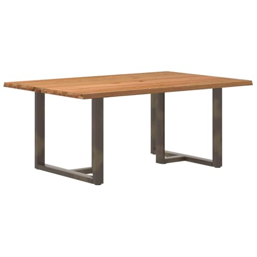 ROMHZKS Esstisch mit Baumkanten Dinner Table Tisch für Küche für Innenraum 180x120x74 cm Massivholz Eiche ROMHZKS Esstisch mit Baumkanten Dinner Table Tisch für Küche für Innenraum 180x120x74 cm Massivholz Eiche von ROMHZKS