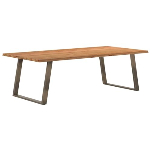 ROMHZKS Esstisch mit Baumkanten Tafel Esszimmer für Restaurant 240x120x74 cm Massivholz Eiche Rechteck ROMHZKS Esstisch mit Baumkanten Tafel Esszimmer für Restaurant 240x120x74 cm Massivholz Eiche Rechteck von ROMHZKS