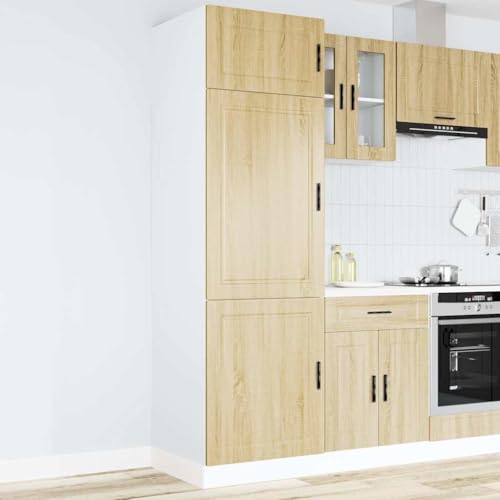 ROMHZKS Küchenschrank Porto Sonoma-Eiche Holzwerkstoff Platzsparender Küchen-Eckunterschrank mit Stauraum und verstellbaren Füßen ROMHZKS Küchenschrank Porto Sonoma-Eiche Holzwerkstoff Platzsparender Küchen-Eckunterschrank mit Stauraum und verstellbaren Füßen von ROMHZKS