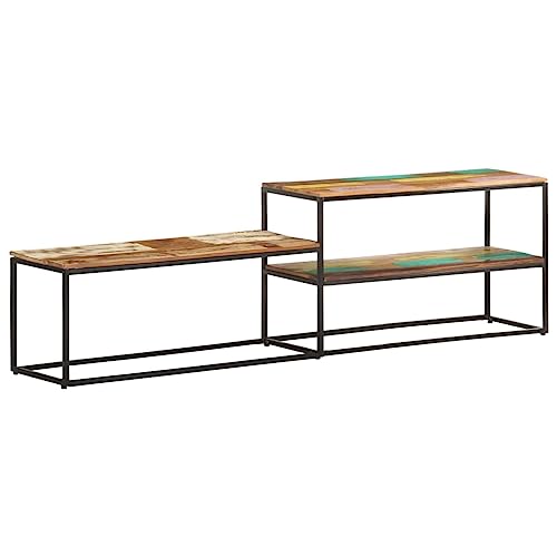 ROMHZKS TV-Schrank Fernseher Tisch tv Cabinet Fernsehtisch tv unterschrank 180x30x50 cm Recyceltes Massivholz ROMHZKS TV-Schrank Fernseher Tisch tv Cabinet Fernsehtisch tv unterschrank 180x30x50 cm Recyceltes Massivholz von ROMHZKS