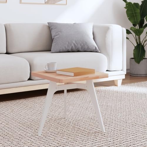 ROMHZKS Tischplatte 40x40x2,5 cm Quadratisch Massivholz Buche Tischlerplatte Echtholzplatte Wohnzimmertischplatte für Schreibtisch Arbeitsplatte von ROMHZKS